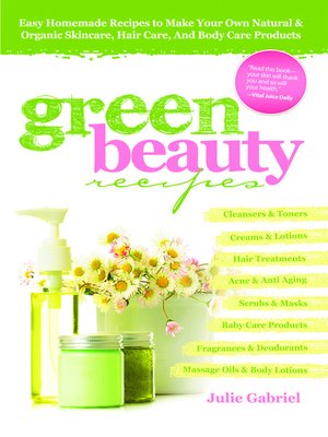 cover image of Green Beauty Recipes